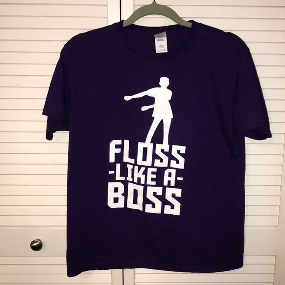 NEW 🔥FLOSS LIKE A BOSS T SHIRT. - Picture 2 of 2